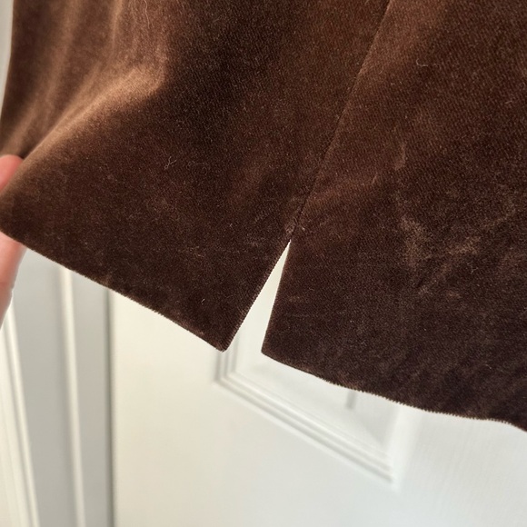 Chic Dark Brown Pencil Skirt - Picture 4 of 6